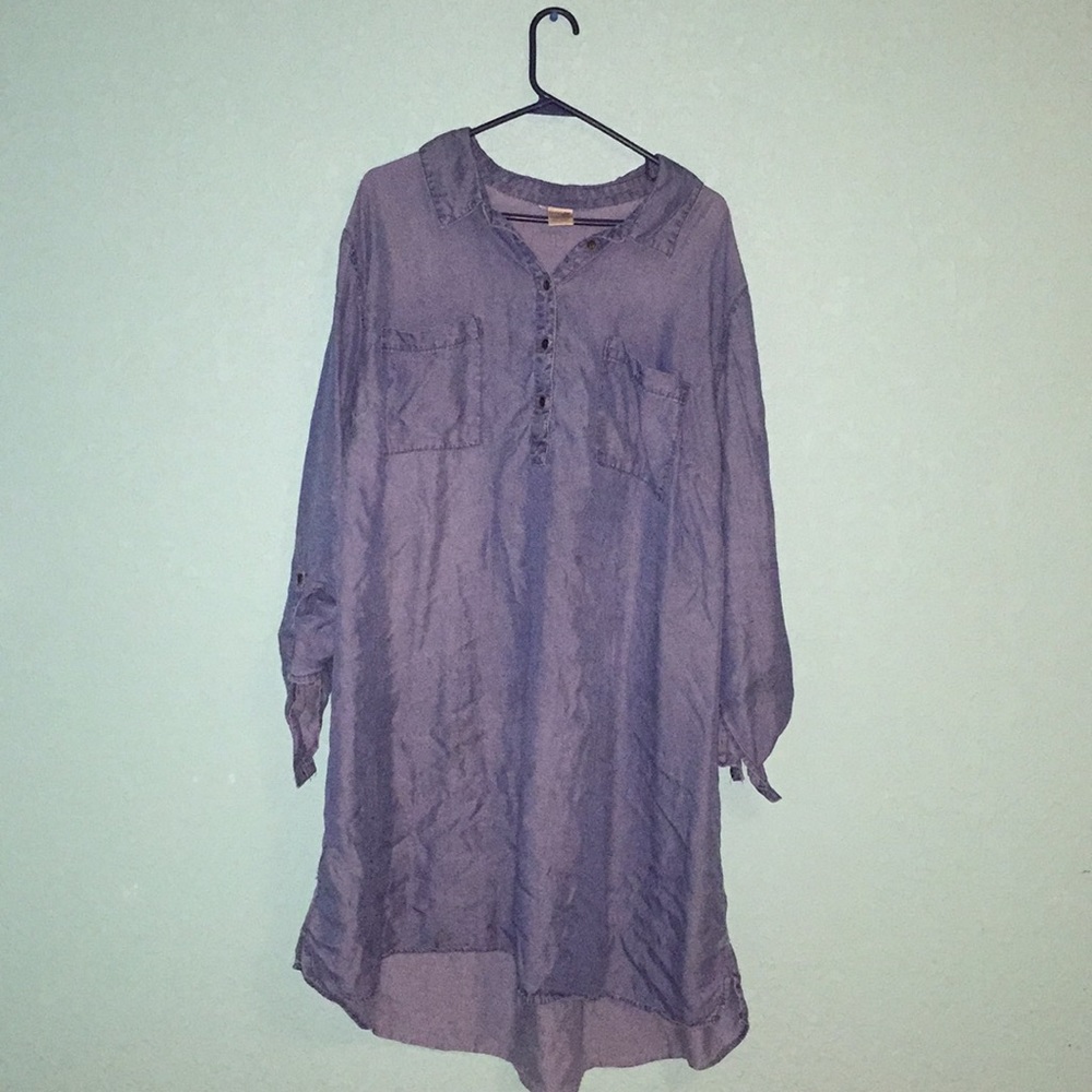 Terra and Sky Denim Dress size 20w-22w